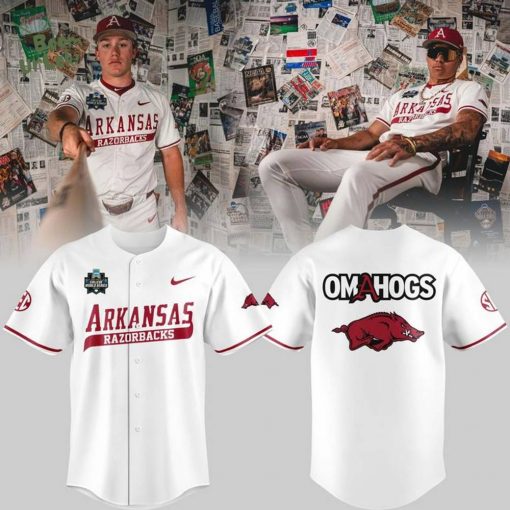 Special New Men’s College World Series Omahogs Baseball Jersey
