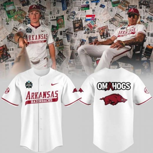 Special New Men’s College World Series Omahogs Baseball Jersey