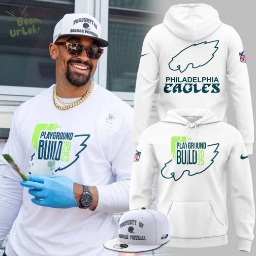 Special New Playground Build Eagles Stroke Hoodie