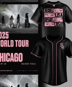 Special White Sox x Blackpink World Tour Jersey