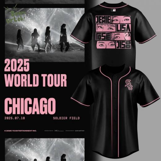 Special White Sox x Blackpink World Tour Jersey