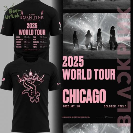 Special White Sox x Blackpink World Tour T-shirt