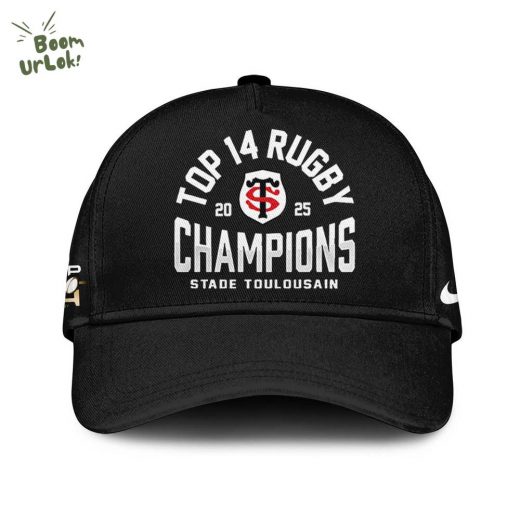 Stade Toulousain Champions 2025 Back to back to back tshirt