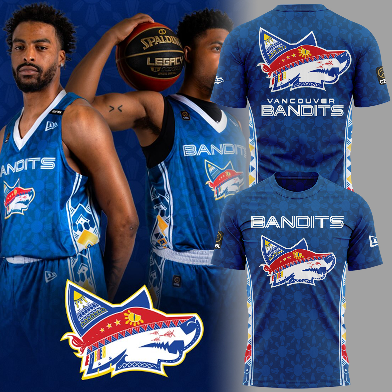 Limited Edition Vancouver Bandits x Filipino Celebration Night 2025 TShirt Limited Edition Vancouver Bandits x Filipino Celebration Night 2025 TShirt