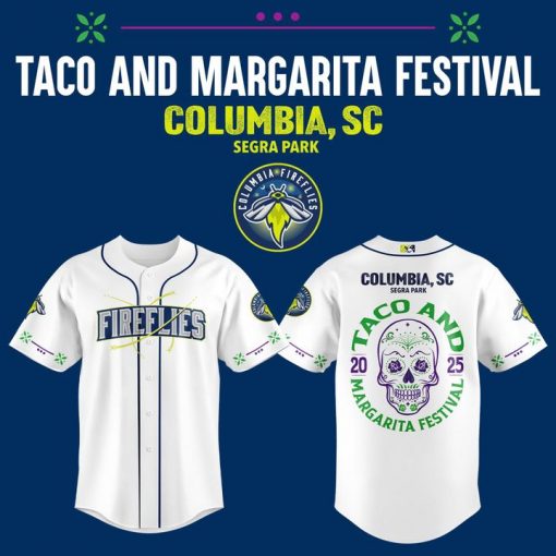 Limited Edition Columbia Fireflies Margarita Festival Jersey 2025