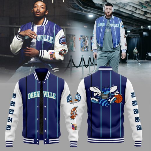 DREAMVILLE inspired by carolina culture, and hornets Jacket