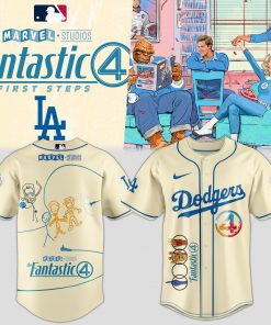 Los Angeles Dodgers x The Fantastic Four Jersey 2025