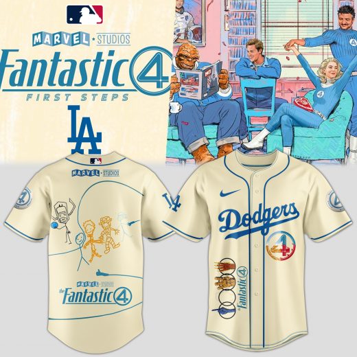 Los Angeles Dodgers x The Fantastic Four Jersey 2025