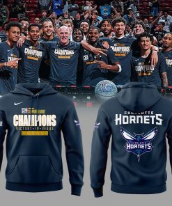 Limited Edition Charlotte Hornets WINNERS OF THE SUMMER Champions Hoodie