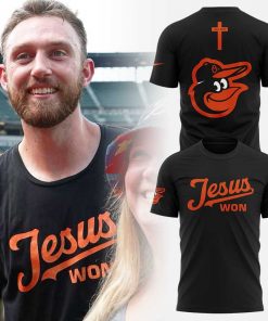 Limited Edition Baltimore Orioles Jesus Won Shirt