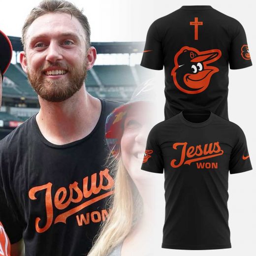 Limited Edition Baltimore Orioles Jesus Won Shirt