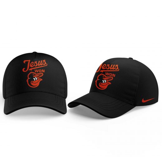 Limited Edition Baltimore Orioles Jesus Won Shirt