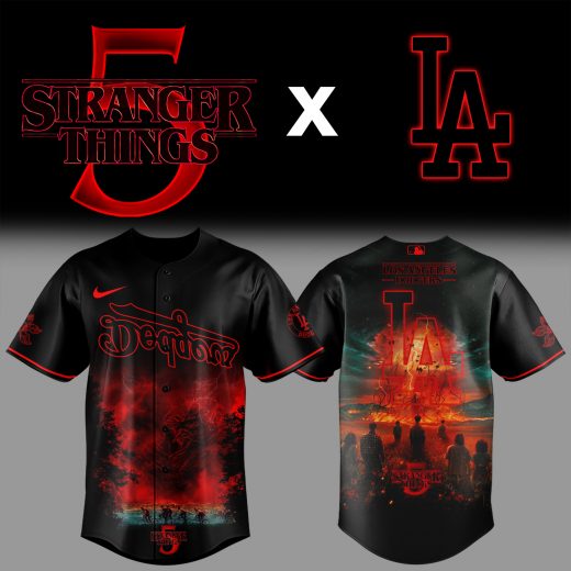 Los Angeles Dodgers x sƃuᴉɥʇ ɹǝƃuɐɹʇs Jersey