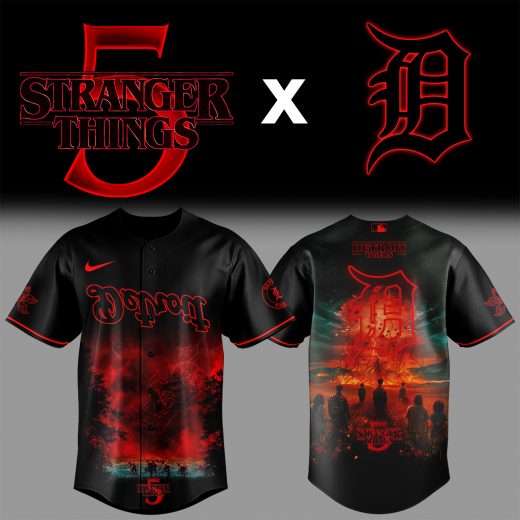 Detroit Tigers x sƃuᴉɥʇ ɹǝƃuɐɹʇs Jersey