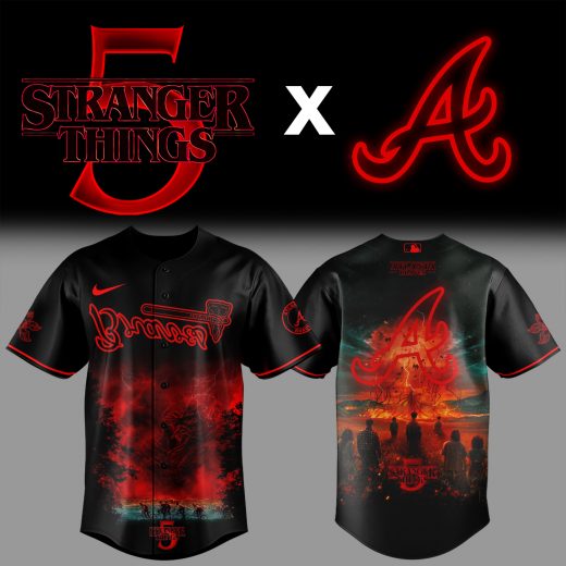 Atlanta Braves x sƃuᴉɥʇ ɹǝƃuɐɹʇs Jersey