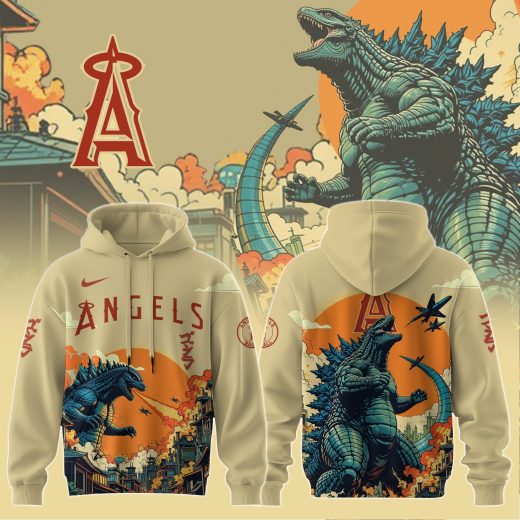 Los Angeles Angels Special Godzilla Limited Edition Hoodie
