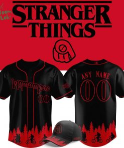 2025 Milwaukee Brewers Black Stranger Things Custom Jersey