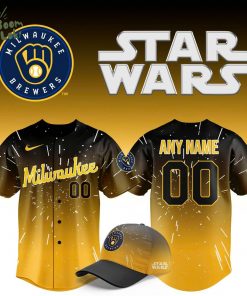 2025 Milwaukee Brewers Star Wars Night Custom Jersey