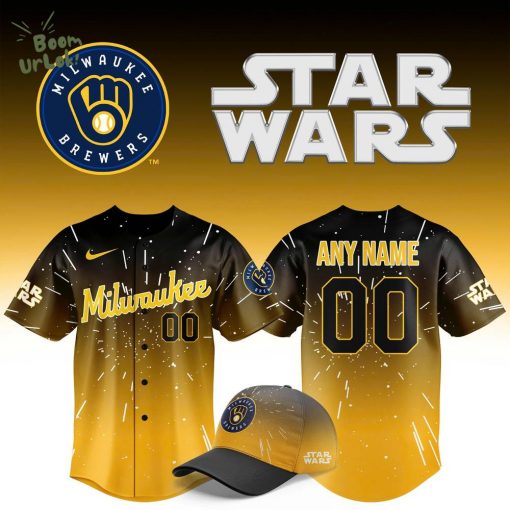 2025 Milwaukee Brewers Star Wars Night Custom Jersey