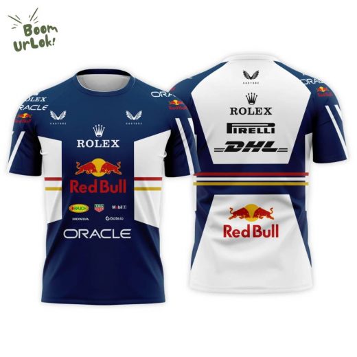 2025 Red Bull Racing Formel-1-Team XW016– Limitierte T-Shirt