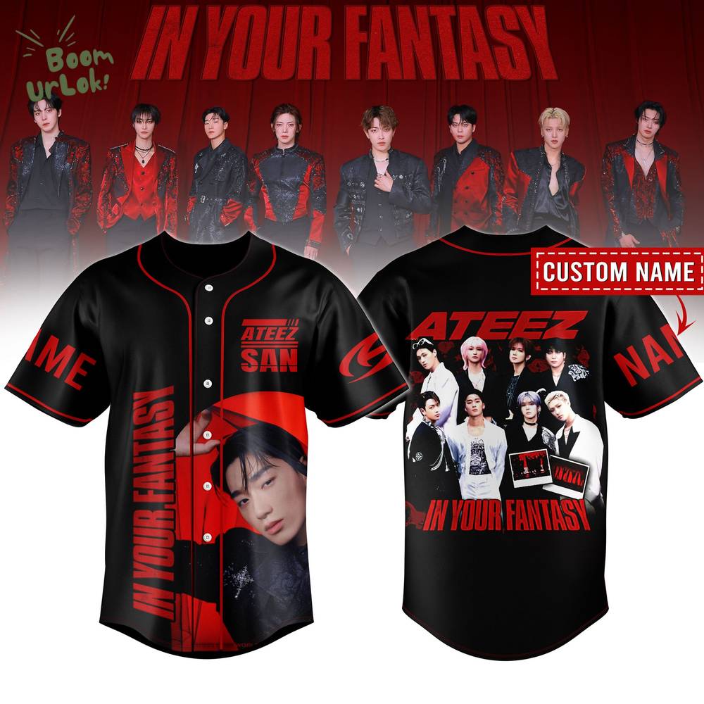 ATEEZ JERSEY SHIRT ATEEZ JERSEY SHIRT