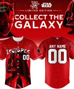 Albuquerque Isotopes x Star Wars Baseball Jersey 2025 Darth Vader