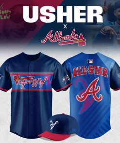 Atlanta Braves Usher 2025 MLB All-Star Game Limited Edition Jersey