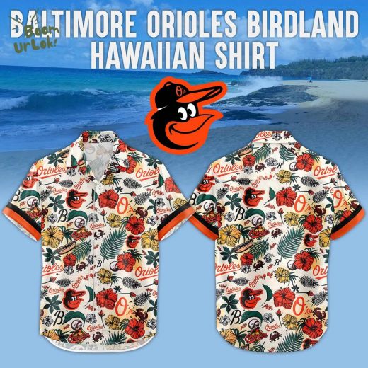 Baltimore Orioles 2025 Birdland Hawaii Shirt