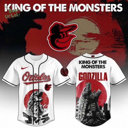 Baltimore Orioles x Godzilla Edition Jersey 2025