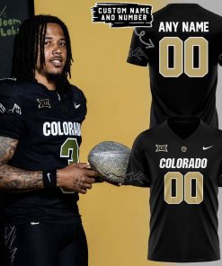 Black Colorado Buffaloes Football Team Logo Custom T-Shirt – Limited Edition
