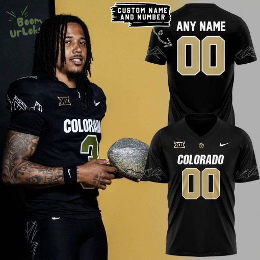 Black Colorado Buffaloes Football Team Logo Custom T-Shirt – Limited Edition