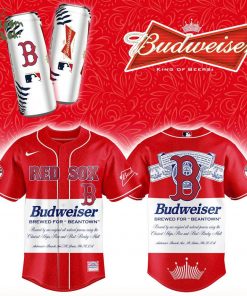 Boston Red Sox x Budweiser Version 2025 Baseball Jersey