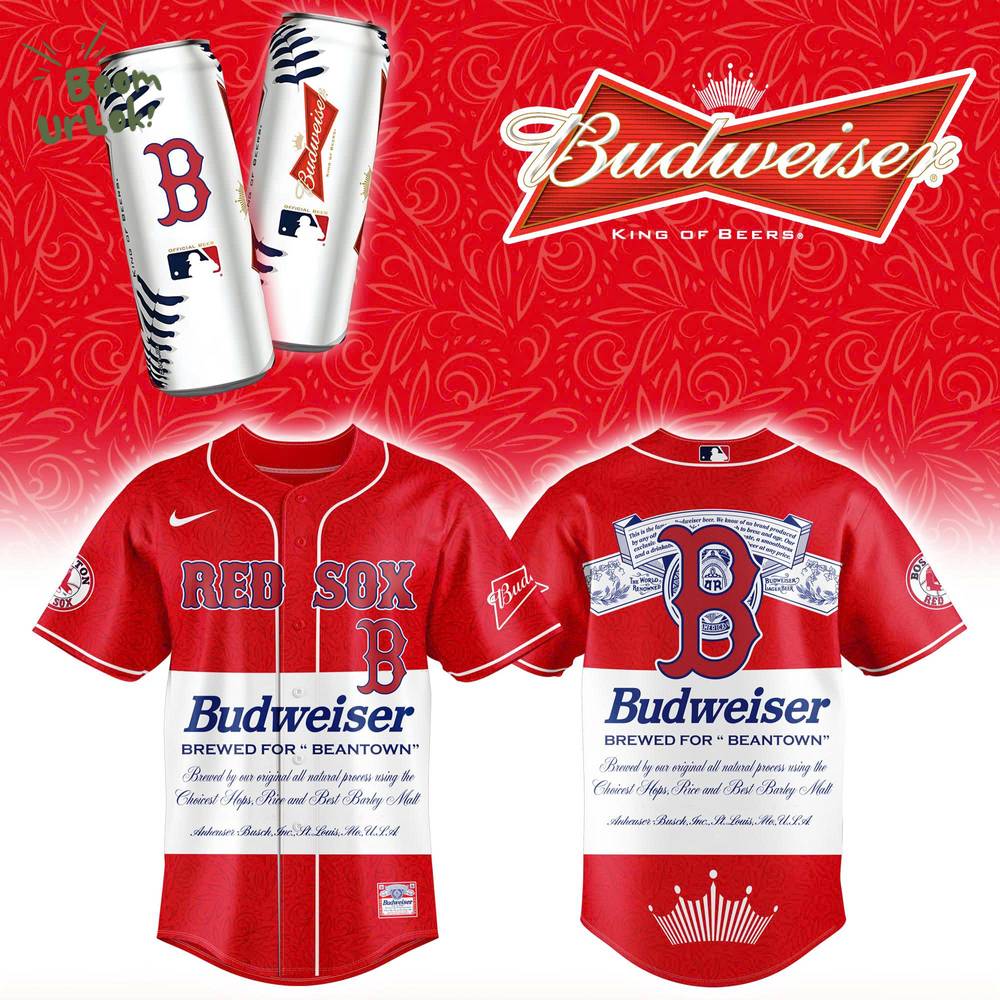 Boston Red Sox x Budweiser Version 2025 Baseball Jersey Boston Red Sox x Budweiser Version 2025 Baseball Jersey