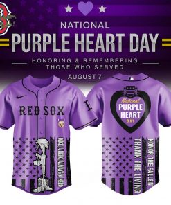 Boston Red Sox x Purple Heart Day Jersey Limited Edition