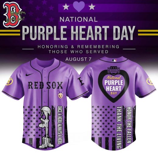Boston Red Sox x Purple Heart Day Jersey Limited Edition