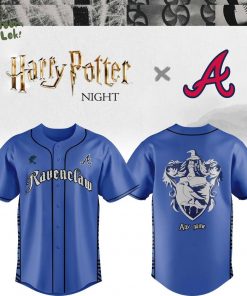 Braves x Ravenclaw House Custom Jersey – Limited Edition
