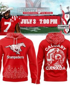 Calgary Stampeders “2025 The Greatest Outdoor Show on Earth” Hoodie