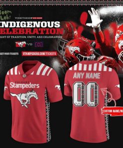 Calgary Stampeders x 2025 Indigenous Month Jerseys
