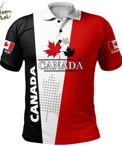 Canada Polo Shirt Proud To Be Canadian