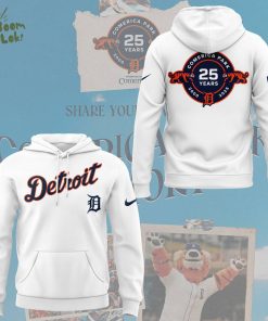 Celebrating The 25th Anniversary Of ComericaPark Limited Edition Hoodie