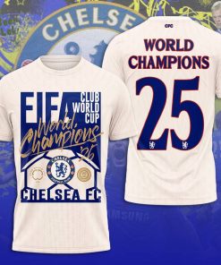 Chelsea FC FIFA Club World Cup Champions 2025 Shirt – World Champions Shirt