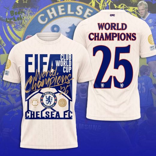 Chelsea FC FIFA Club World Cup Champions 2025 Shirt – World Champions Shirt