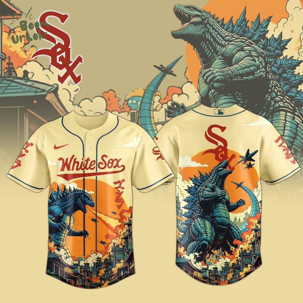 Chicago White Sox Special Godzilla Limited Edition Jersey Chicago White Sox Special Godzilla Limited Edition Jersey