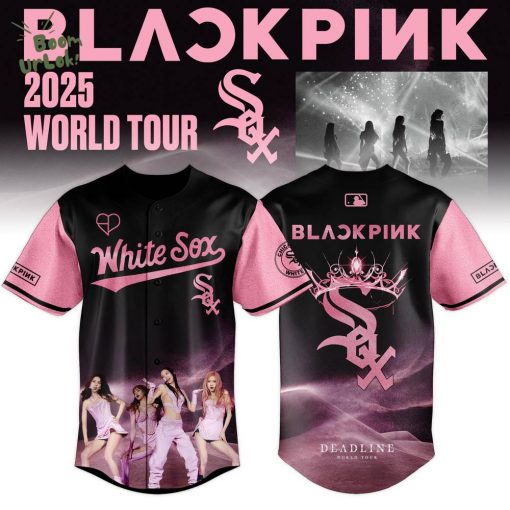 Chicago White Sox x BLACKPINK 2025 World Tour Limited Edition Jersey