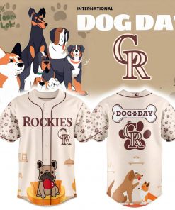 Colorado Rockies x Dog Day Baseball Jersey
