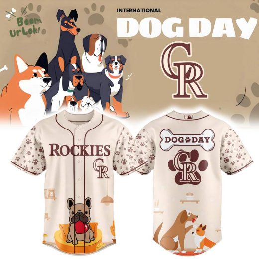 Colorado Rockies x Dog Day Baseball Jersey