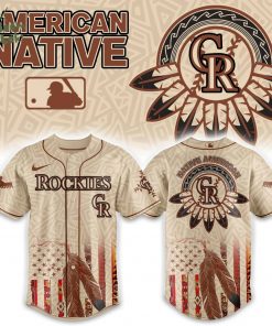 Colorado Rockies x Native American Heritage 2025 Baseball Jersey
