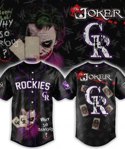 Colorado Rockies x The Joker Baseball Jersey