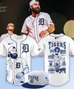 Detroit Tigers X Jordan Davis Music Baseball Jersey