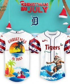 Detroit Tigers x Christmas July Santa 2025 Jersey Editions Limited 2025